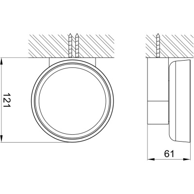 Duro Soap Dish - Chrome